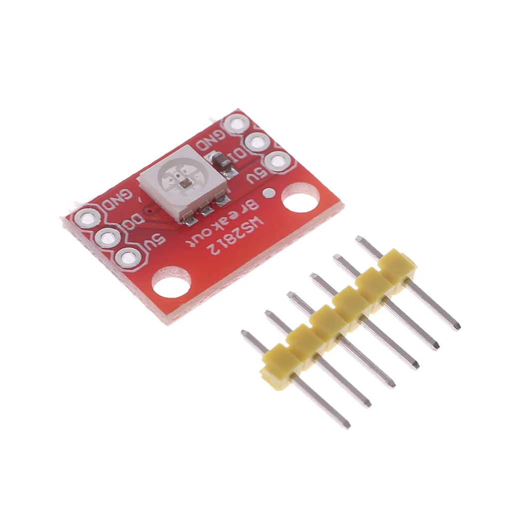 Мини WS2812 RGB светодиодный доска Breakout модуль для Arduino профессиональный