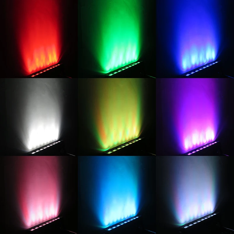 IMRELAX 9*12 Вт RGBWA + UV 6в1 LED свет бар сценический эффект DMX Шайба DJ диско свет|Эффект