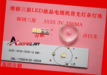 

5000PCS/Lot FOR Maintenance Samsung led LCD TV backlight light source light source light strip 3537 3535 3V beads