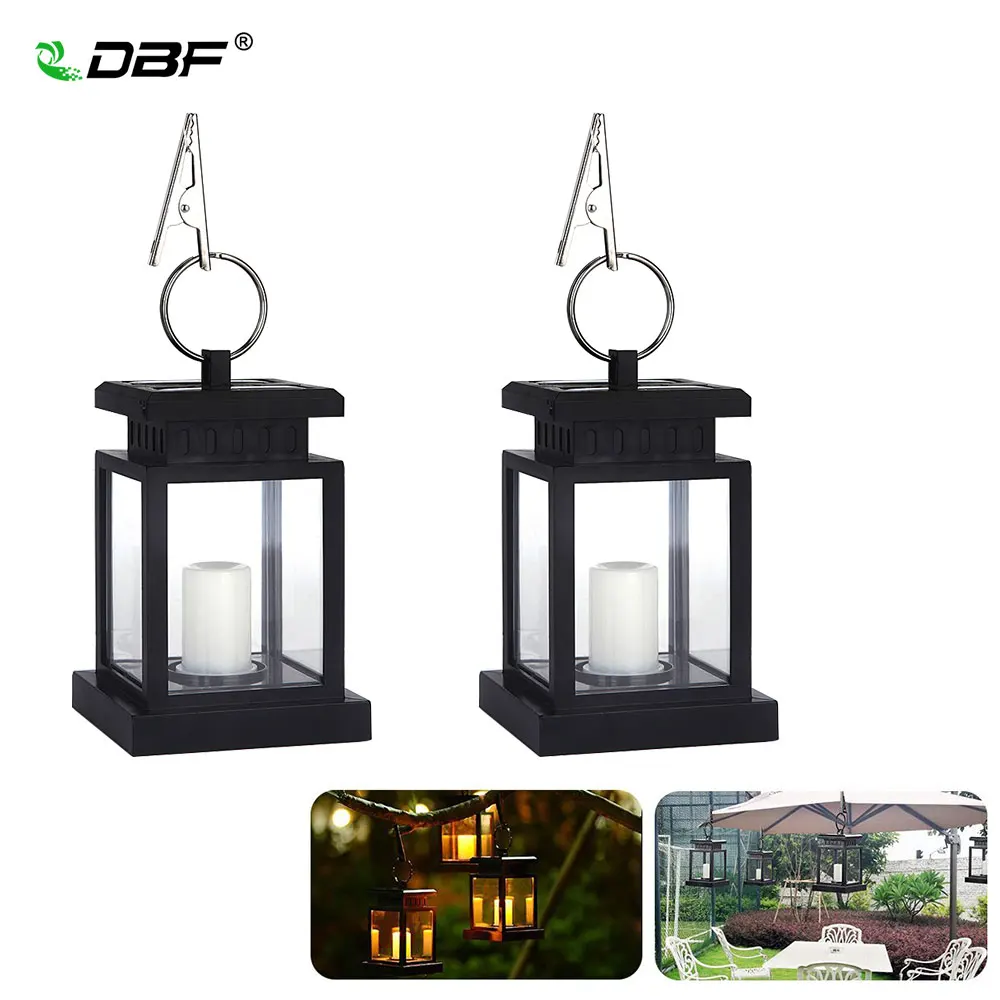 [DBF]Hanging Solar Lanterns, Outdoor LED Umbrella Lights Waterproof