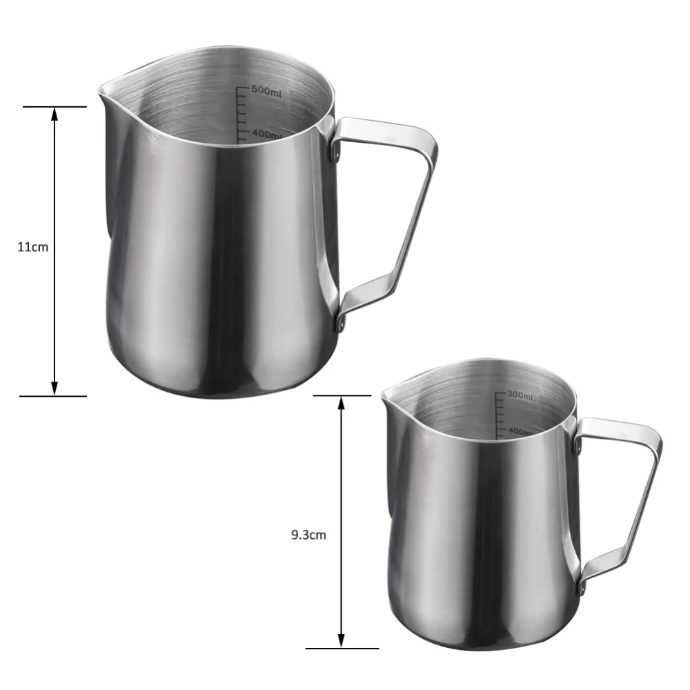

Stainless Steel Milk frothing jug Espresso Coffee Pitcher Barista Craft Coffee Latte Milk Frothing Jug With Measurement Markings