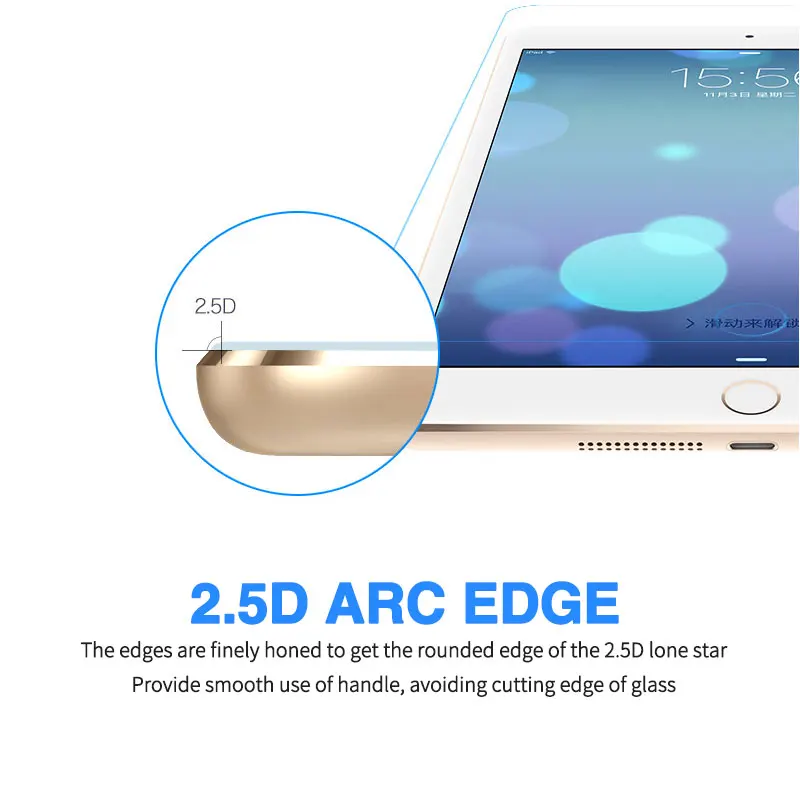0 26 мм 9H закаленное стекло для экрана Apple ipad mini 1 2 3 Защитная пленка усиленная