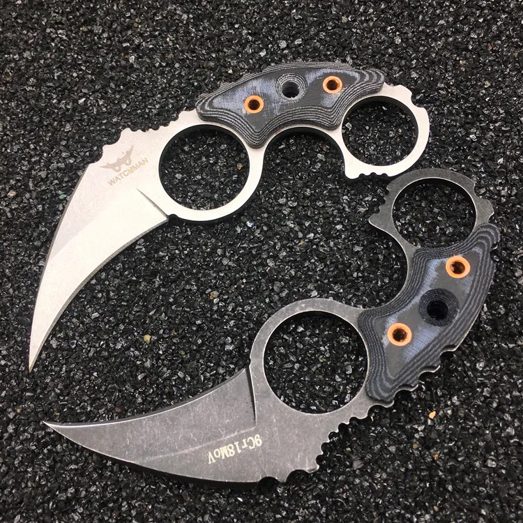 Сторожевой Коготь Karambit с фиксированным лезвием высокое качество шейный нож Тактический охотничий нож для выживания EDC коллекция инструментов Заводская распродажа