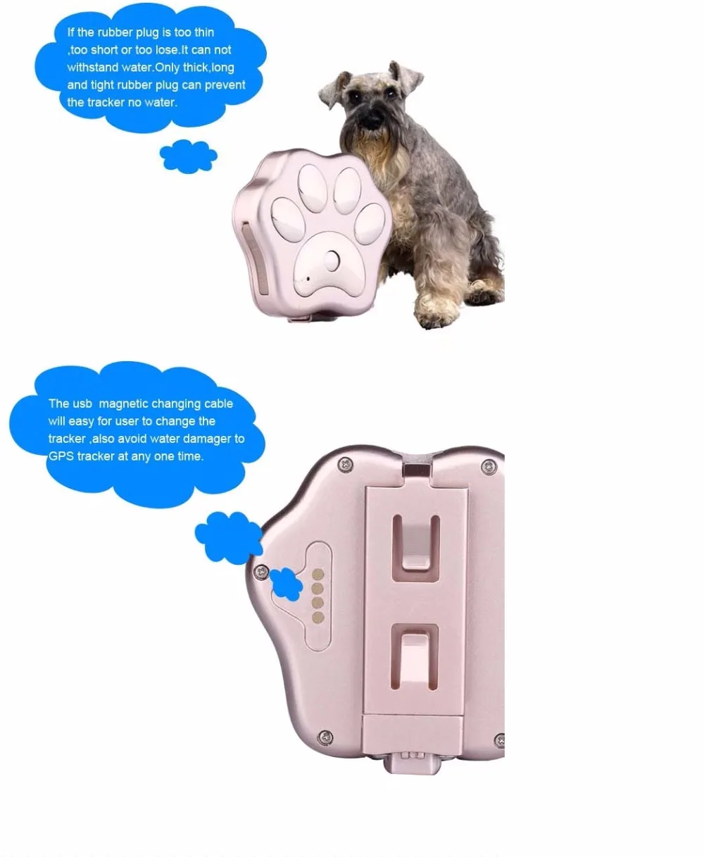 Водонепроницаемый GPS+ WI-FI LBS+ инерционную исправить позиционирования кошка собака GPS трекер реального времени отслеживать 3G сети GSM долгого ожидания