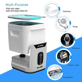 

GT SONIC F4 Removable Ultrasonic Cleaner Bath 1.3L 50W 40kHz Household Jewelry Industrial Parts Laboratory Professional Cleaning