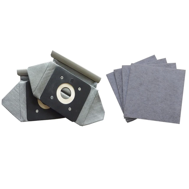 Best Offers 2pcs vacuum cleaner cloth dust bags washable 4x Motor cotton filter for Philips Electrolux LG Haier Samsung Midea vacuum cleaner