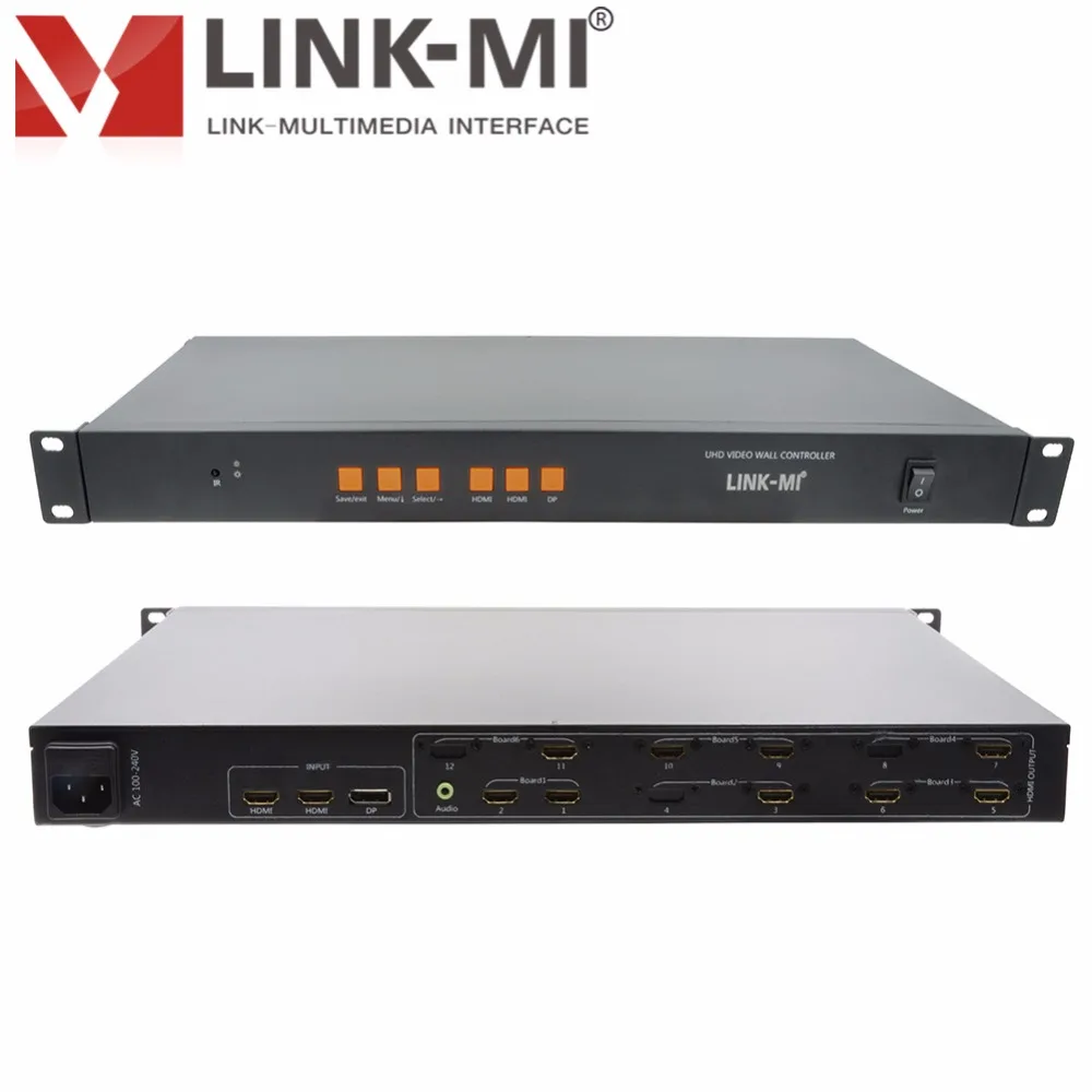 Настенный видеоконтроллер LINK MI 4K 3X3 для ЖК экрана hdmi мобильный телефон сигнал dp