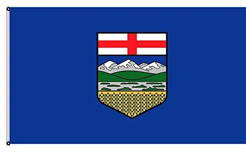 Alberta Banner Landscape Flag | Дом и сад