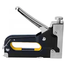 Сплав Сталь 3-в-1 степлер ручной ногтей гвоздильщик с дверью-гвоздь в виде буквы Т для наращивания ногтей