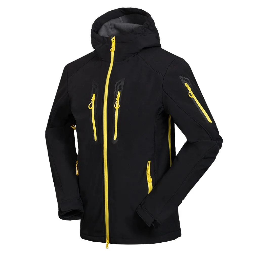 2016 High Quality Active Shell Jacket Winter Brand Softshell Jacket Men