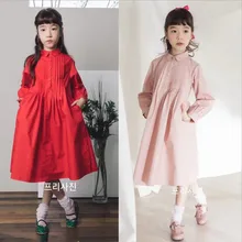 Прямая поставка; Новинка; платье для маленьких девочек; коллекция года; сезон весна-осень; платье с длинными рукавами из хлопка; детская одежда принцессы; tenns; праздничное платье; ws212