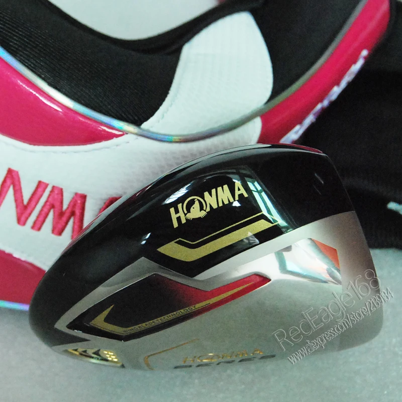 S-03 cooyute جديد إمرأة نوادي الجولف هونما جولف سائق 12 سائق لوفت نوادي الجرافيت رمح الجولف والخشب غطاء الرأس حرة مجانا