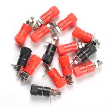 Cheap Top Thread Outer Diameter About: 4mm, Total Length: 33mm Banana Socket Terminal Connector Professional Binding Post Nut Cheap Top Thread Outer Diameter About: 4mm, Total Length: 33mm Banana Socket Terminal Connector Professional Binding Post Nut