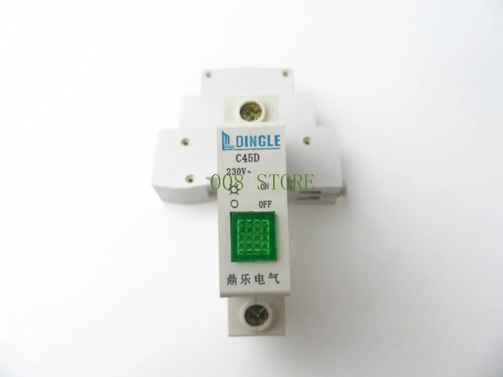 circuit breaker indicator light signal lamp 230V green newin Circuit