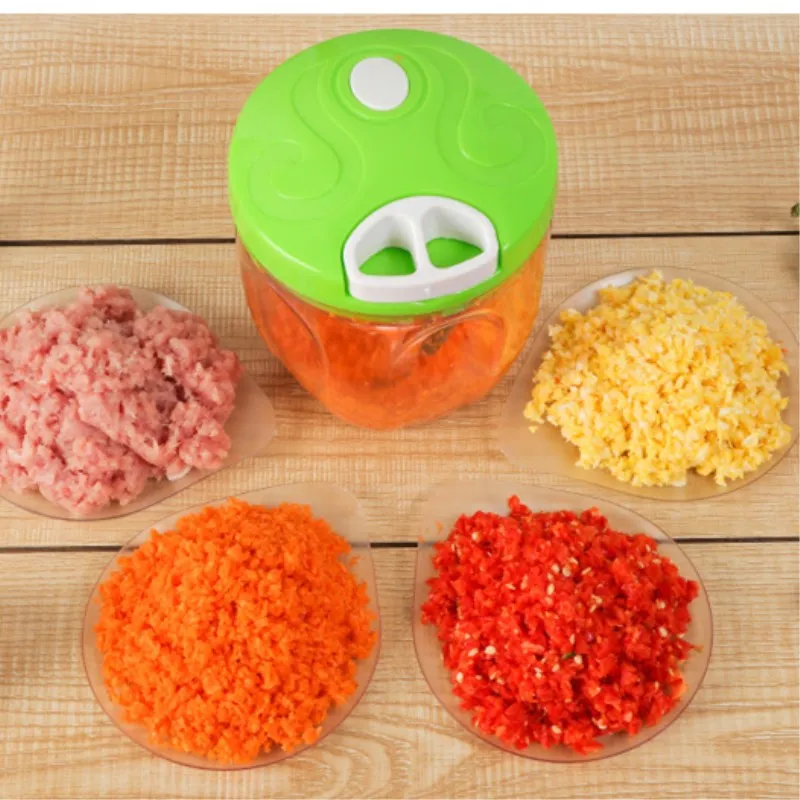 Manual Meat Grinder Food Chopper Shredder Hand Pulling Household Vegetable Meat Grinder Crusher Blender Kitchen Tools