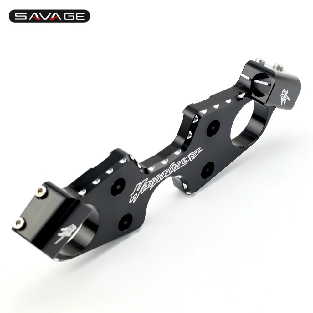 

Front Forks Lowering Triple Tree Upper Top Clamp For SUZUKI GSX1300R HAYABUSA 2008-2016 Motorcycle Handlebar Top Bridge Black
