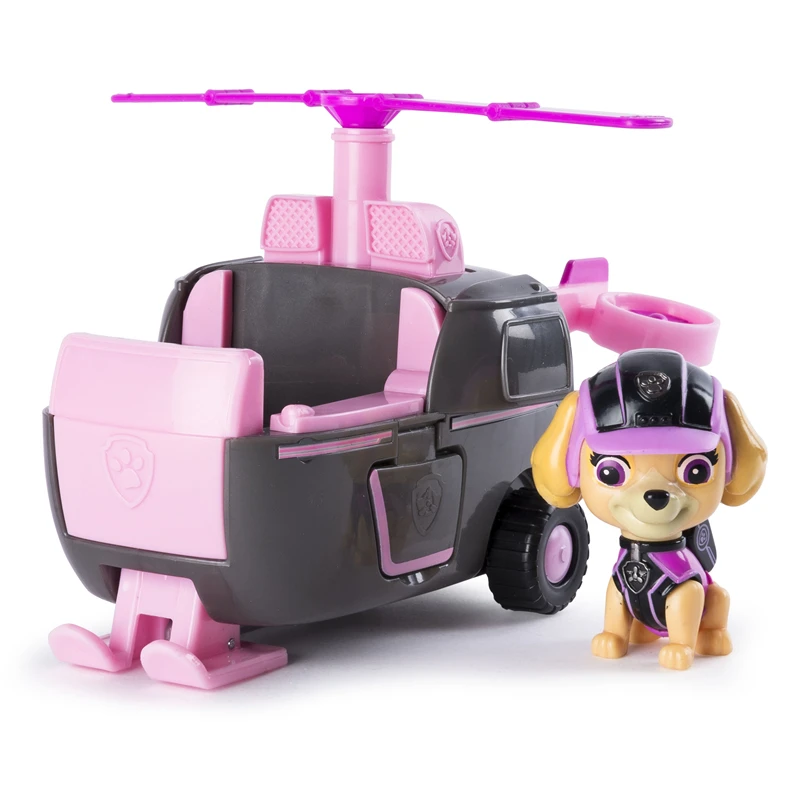 Натуральная Щенячий патруль собака Nickelodeon «Щенячий патруль» спасения гонщиков автомобиля Ryder Эверест аниме фигурку куклы дети игрушки