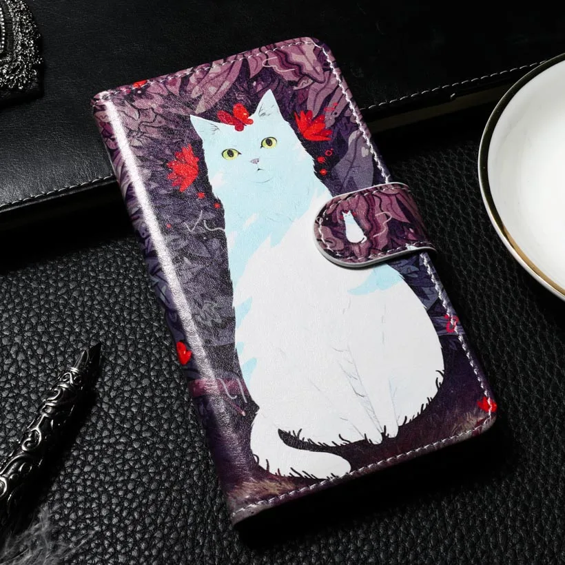Кожаный чехол-книжка с подставкой для OnePlus 7T Pro 7 5T 6 6 чехол-накладка для One Plus 7 Pro 7T 6 6T 5T OP5T Чехол-кошелек s DIY с рисунком сумки - Цвет: T068