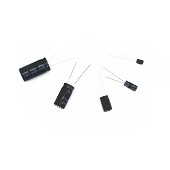 

50V 1uf~4700uF -40 to +105C Radial Electrolytic Capacitor 25V 1uf 2.2 3.3 4.7 10 22 33 47 100 220 330 470 680 1000~4700uf Black
