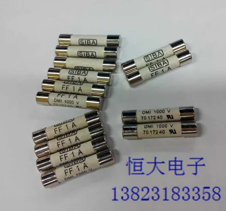 

West Germany Pa ceramic fuse 6 * 32mm fuse SIBA FF1A 1000V 7017240 1KV