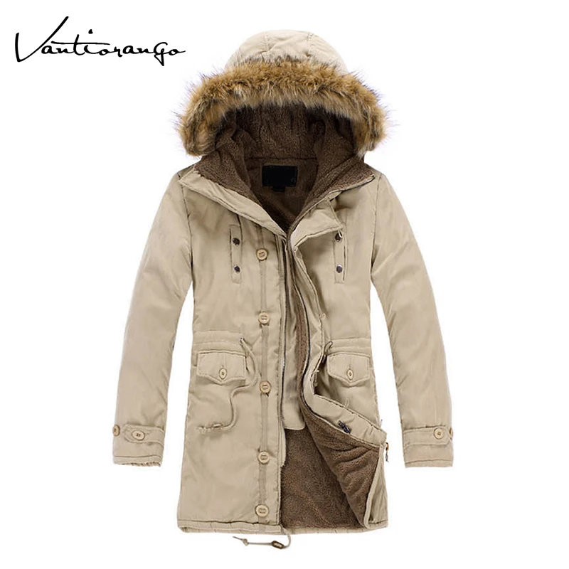 Vantiorango Winter Coat Men New Fashion Autumn and Winter