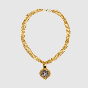 

Amorita boutique The man's head pendant necklace