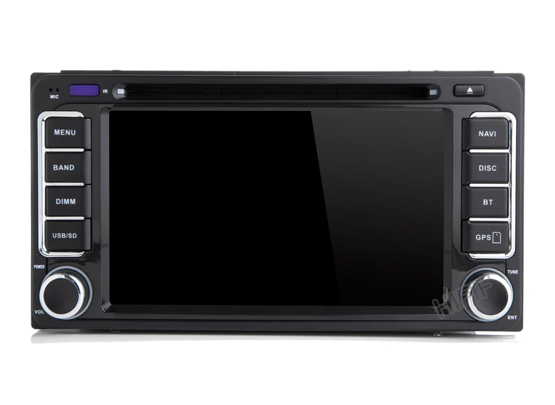 Clearance 2 din 6.95 inch 200*100 Car DVD player GPS+BT+Radio+Touch Screen+car pc+aduio+Stereo+Video For Toyota Hilux VIOS Camry Corolla 11