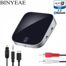 Bluetooth 5,0 Aptx с низкой задержкой CSR8670 SPDIF передатчик приемник Мини A2DP беспроводной домашний стерео аудио ТВ динамик адаптер