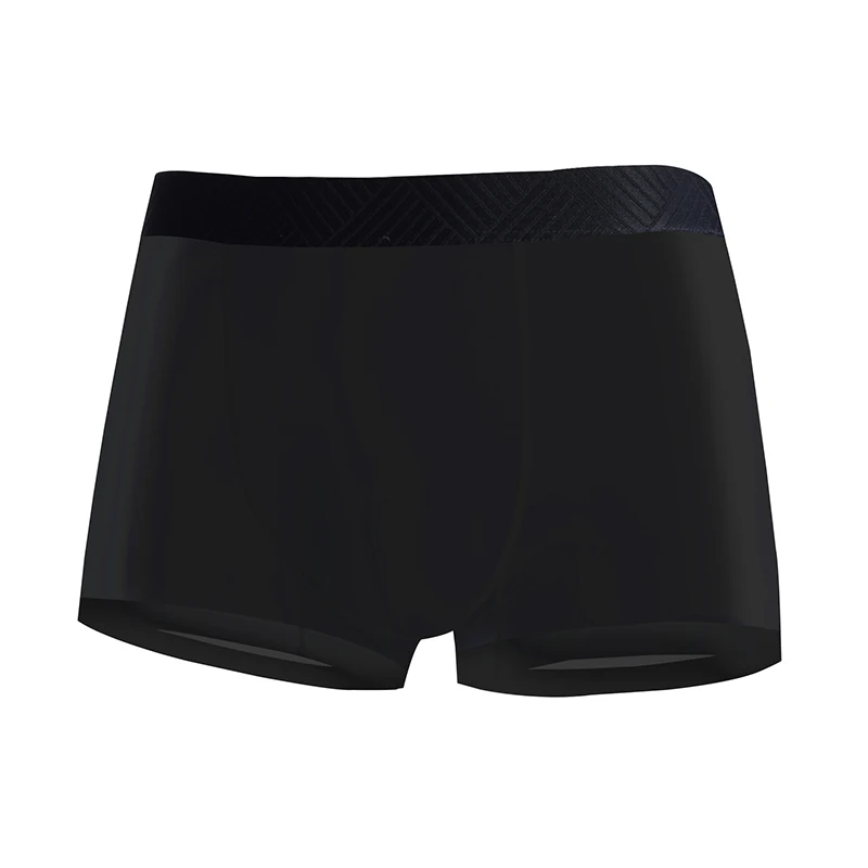 

DEWVKV Ice Silk Boxer Shorts Men Underwear Soft Breathable Male Panties Sexy Transparent Black White Water Uptake New Arrival ZC