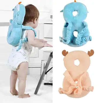 

Baby Walking Head Protection Pad Cute Kids Anti Crash Headrest Pillow Toddler Learn To Walk Anti-falling Pillow Cotton Cushion