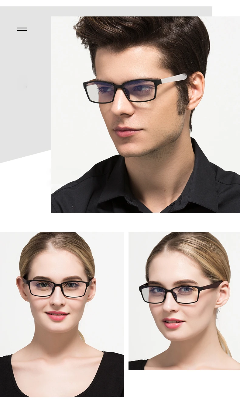Компьютерные очки из вольфрамовой углеродистой стали. Защитят Ваши глаза от усталости, радиации от компьютера. Очки для чтения. Очки с оправой. Модель- RE13032