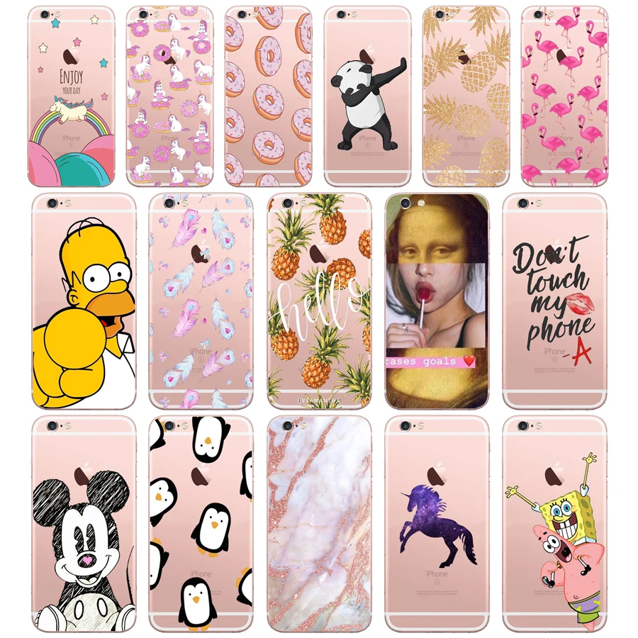 

07SX Funny Soft TPU Case for iPhone 6 6s Plus Beer Gameboy Phone Battery Clear Silicone Cover for iPhone 6 6s Plus Capa