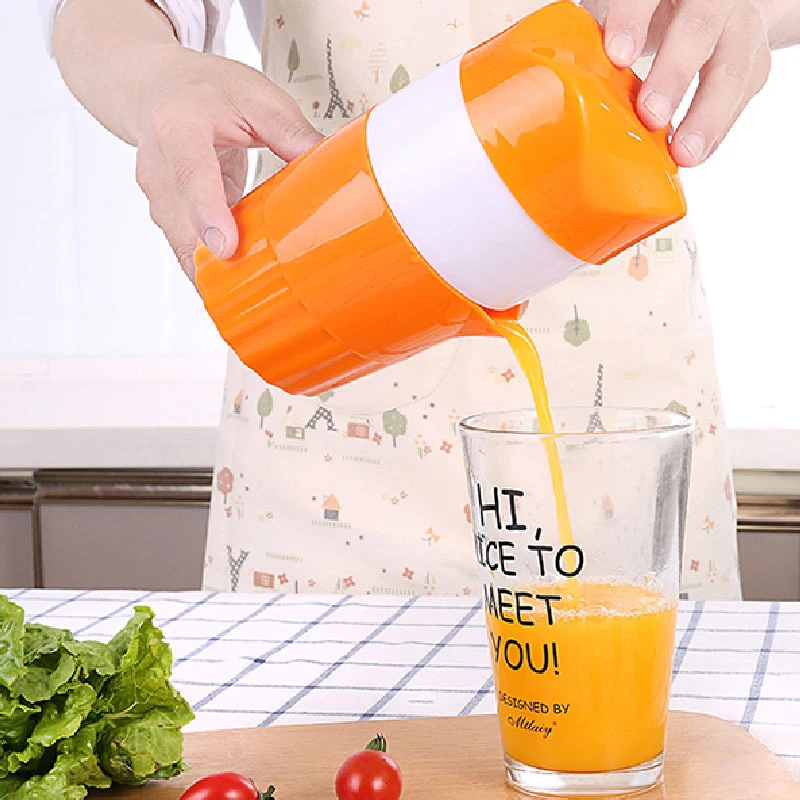 

100% Original Juice Child Healthy Life Potable Juicer Machine Portable Manual Citrus Juicer For Orange Lemon Fruit Squeezer