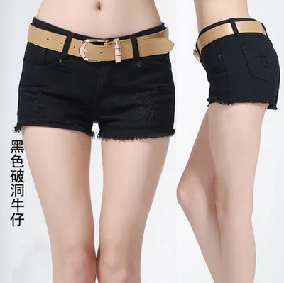 

plus size female denim Jeans shirts women summer fashion shirts feminine hole ripped flash hole trousers female sexy shirt jeans