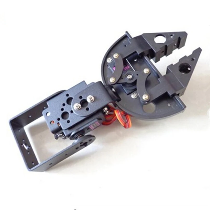 DIY Robot Clamp Gripper Bracket Servo Mount Mechanical Claw Arm Kit for MG995 MG996 SG5010 Servo Toy Accessories DIY Robot Clamp Gripper Bracket Servo Mount Mechanical Claw Arm Kit for MG995 MG996 SG5010 Servo Toy Accessories