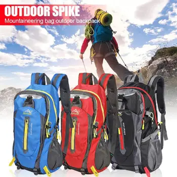 

Hiking Climbing Backpacks Nylon Fabric Wear Resistance Waterproof Large Capacity Trekking Bag Outdoor Sports Bag
