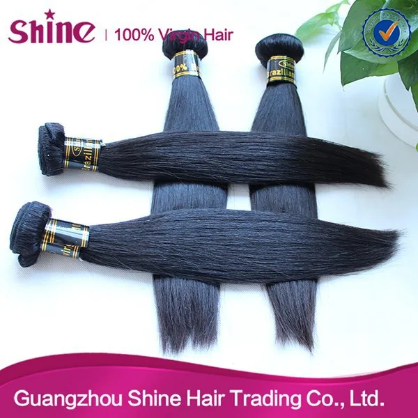 2014 china wholesale 100 percent brazilian unprocessed straight H hair |