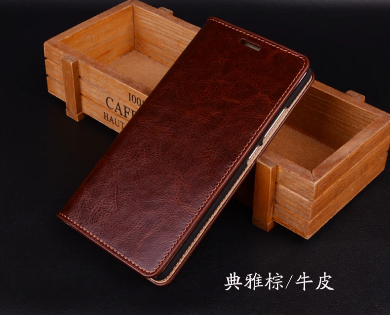 

For Letv LeEco Le Pro3 Case ,New arrival Excellent cowhide Genuine leather flip cover case for leeco le pro3 case original cover