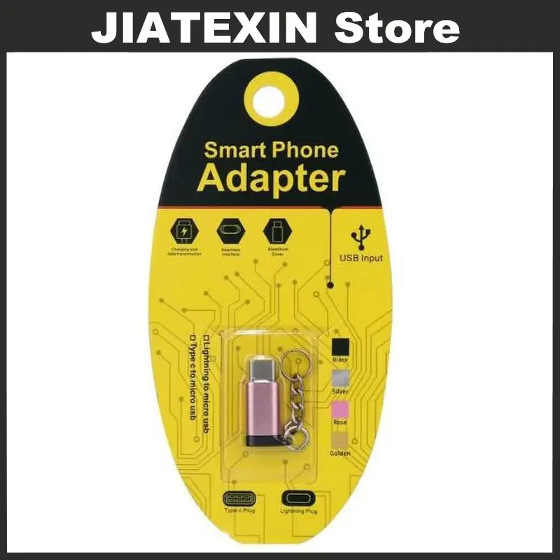 Адаптер для синхронизации данных JIATEXIN USB Type C 2 0 к Micro зарядке Motorola Moto Z/Z Force/Z Play/Z2