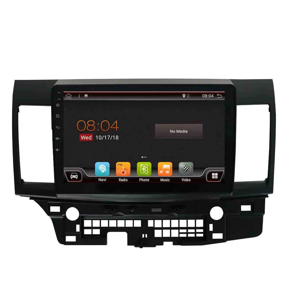 Android 9.0 Car Radio for Mitsubishi lancer 10 inch 1024*600 Quad Core wifi Bluetooth video audio M