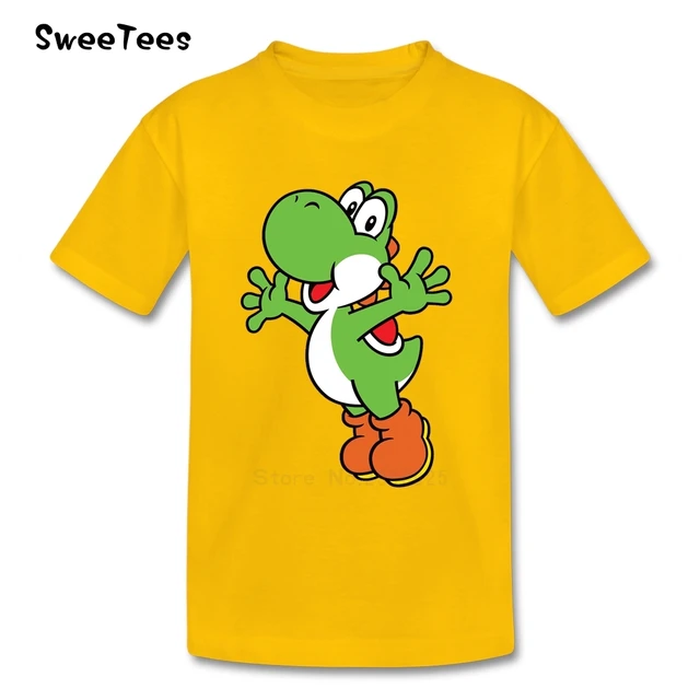 mario yoshi t shirt