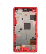 Red color LCD For Xperia Z3 mini For Z3 Compact d5803 d5833 M55W displayTouch Digitizer Screen Assembly+Frame Replacement