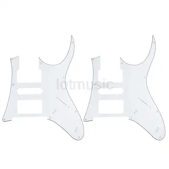 

2pcs white Electric Guitar Pickguard For Ibanez RG 750 replacement