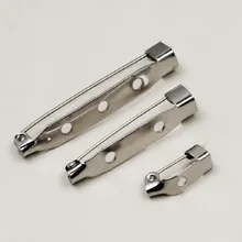 Брошь на спине, безопасная булавка, 15 мм, 30 мм, 38 мм, соединитель, застежка, фурнитура для ювелирных изделий, аксессуары для DIY, модное ювелирное изделие