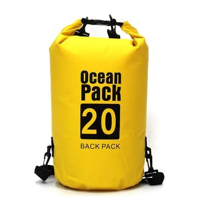 12 colores impermeable solo/doble hombro al aire libre natación Rafting kayak Trekking bolsas 2/5/10/ 15/20/30L secado bolsas 12 colores impermeable solo/doble hombro al aire libre natación Rafting kayak Trekking bolsas 2/5/10/ 15/20/30L secado bolsas