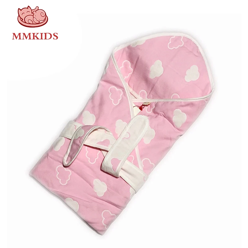 

MMKIDS Newborn Baby Swaddle Blanket Sleeping Swaddle Muslin Cotton Material Mushroom Cloud Animal Design 85*85cm baby deken