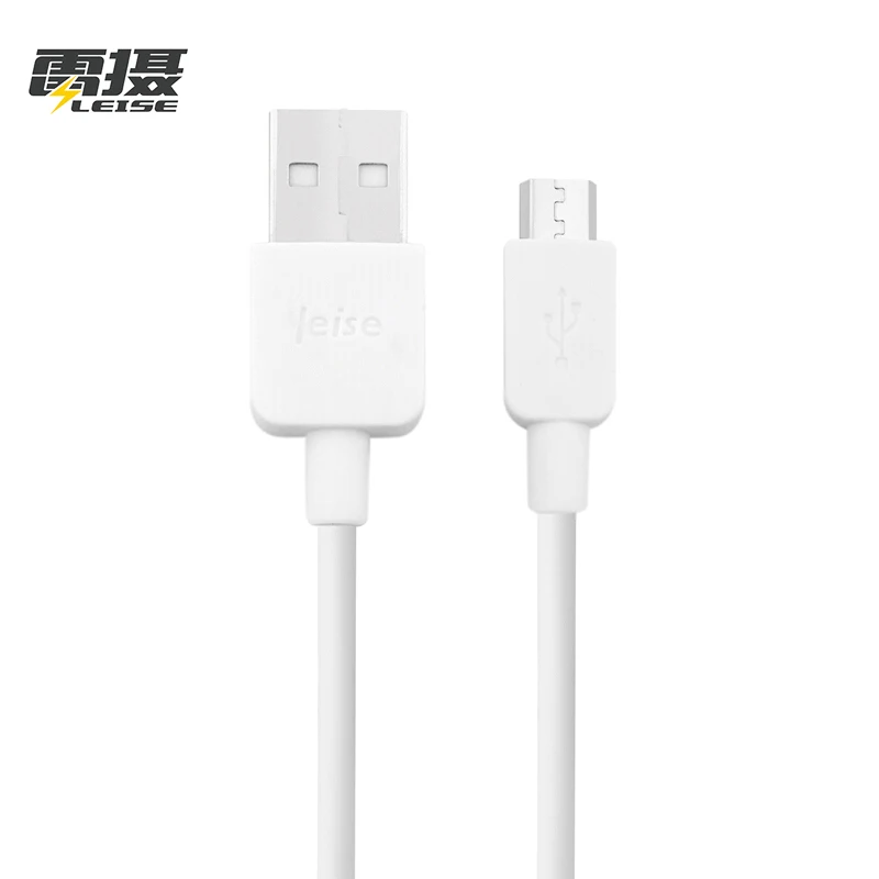 Leise зазор USB-to-Micro USB кабель для передачи данных 200 см зарядный кабель для samsung huawei Xiaomi LG Android Micro USB мобильного телефона/планшета