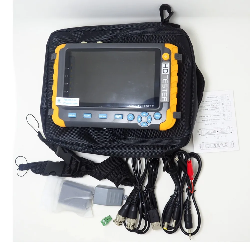 câmera de segurança tester suporte ptz áudio vga entrada hdmi