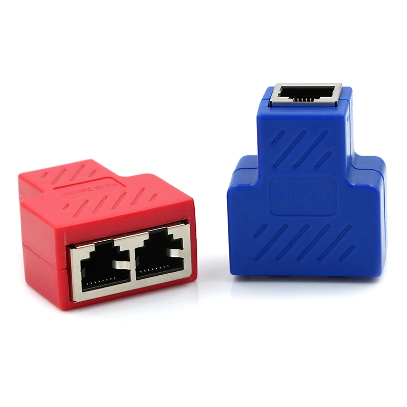 Разветвитель RJ45 для печатной платы адаптер сварки цвет синий/черный/красный от 1