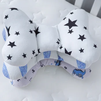 Muslinlife Cotton Car Seat Baby Pillow Infants Baby Head Support Pillow Sleep Kids Cushion Pillows Anti-Static Dropship 1